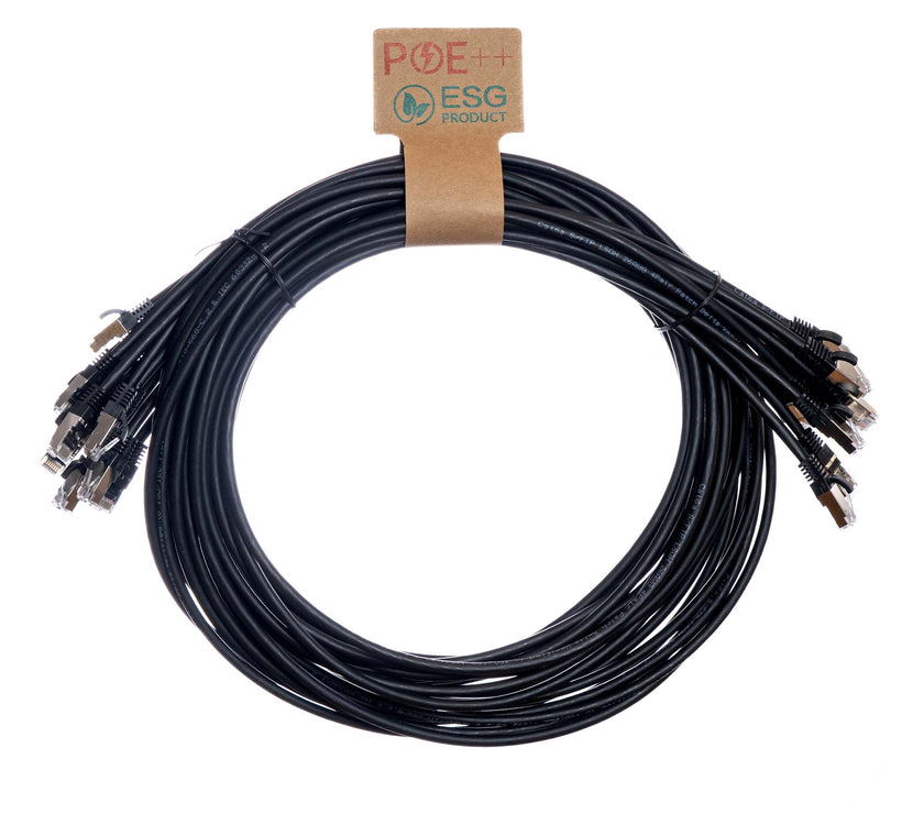 CNL 10PK 0.3M C6a Bk SFTP Ls 26AWG SB