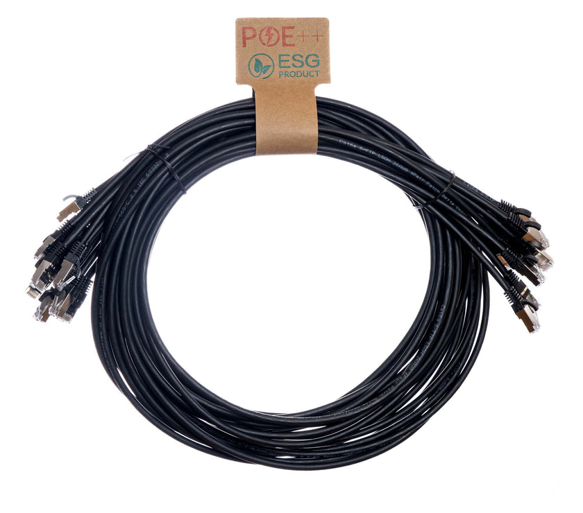 CNL 10PK 3M C6a Bk SFTP Ls 26AWG SB