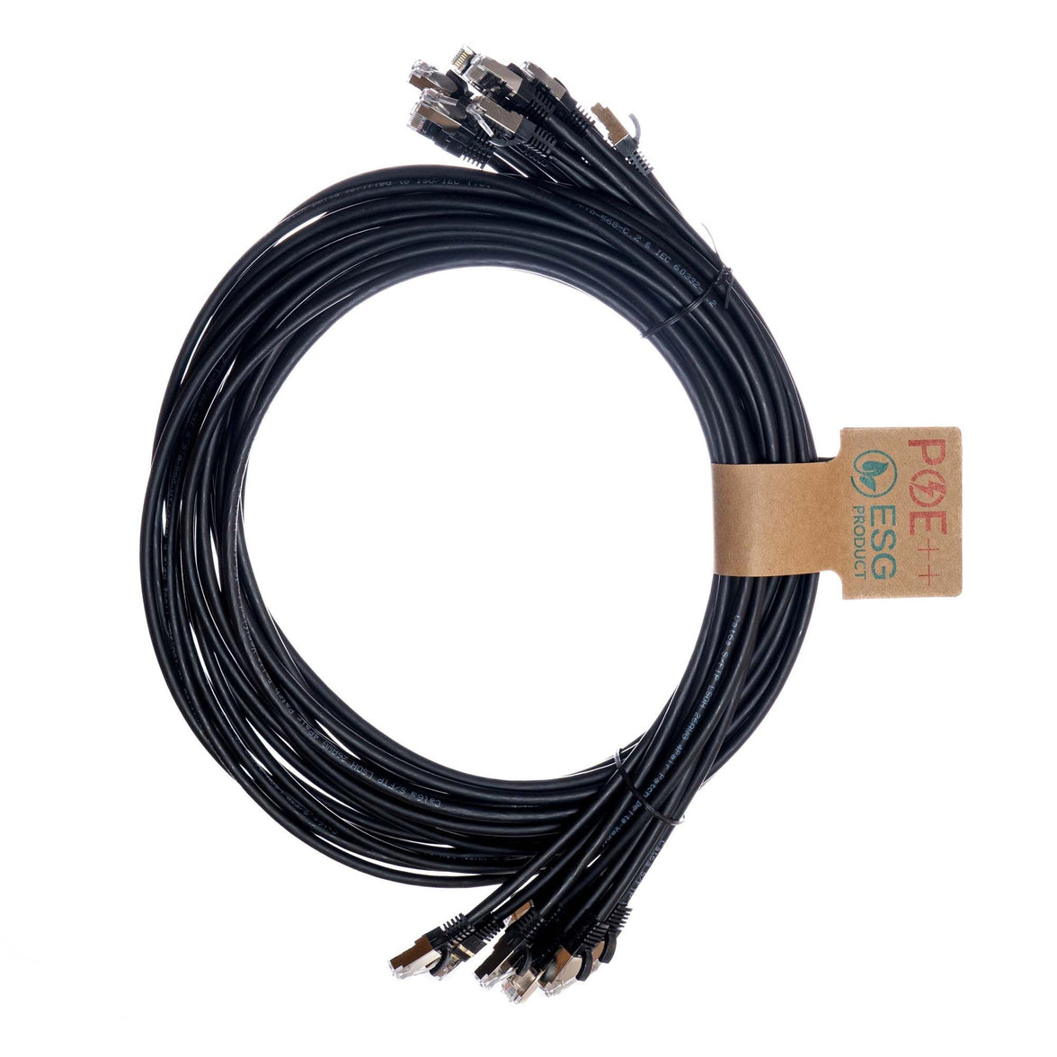 CNL 10PK 3M C6a Bk SFTP Ls 26AWG SB