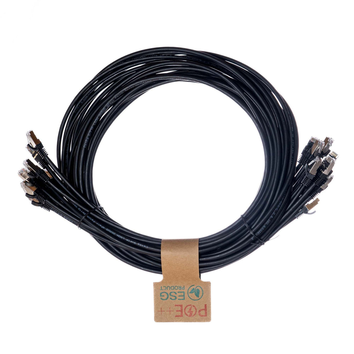 CNL 10PK 3M C6a Bk SFTP Ls 26AWG SB