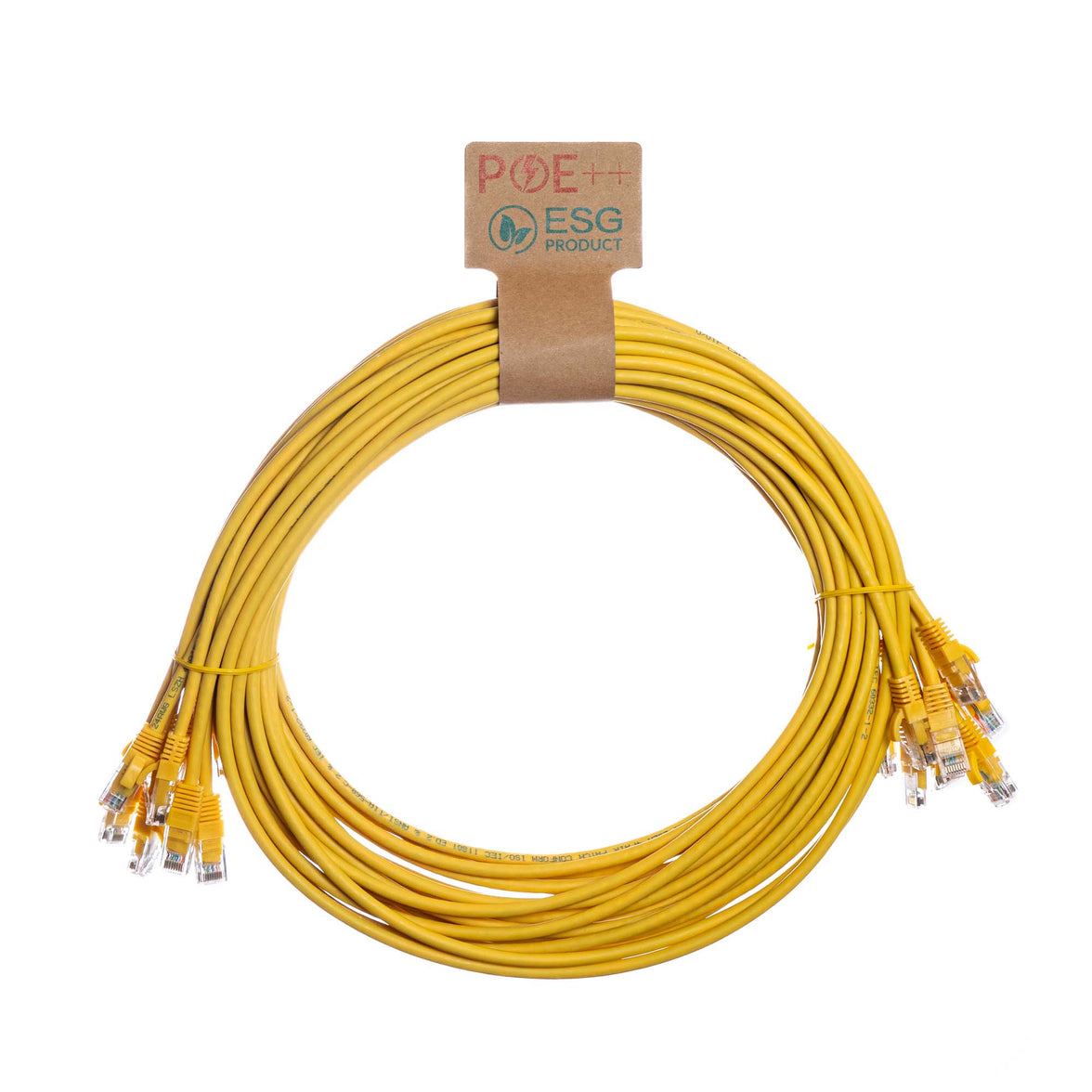 CNL 10PK 1.5M C6 Yw UTP Ls 24AWG SB