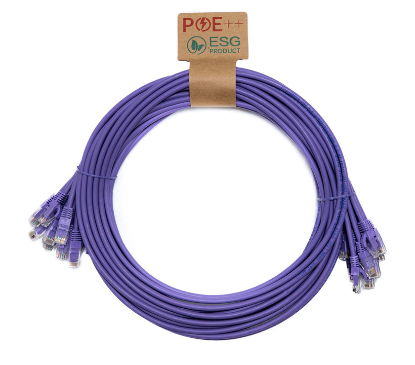 CNL 10PK 2.5M C6 Vi UTP Ls 24AWG SB