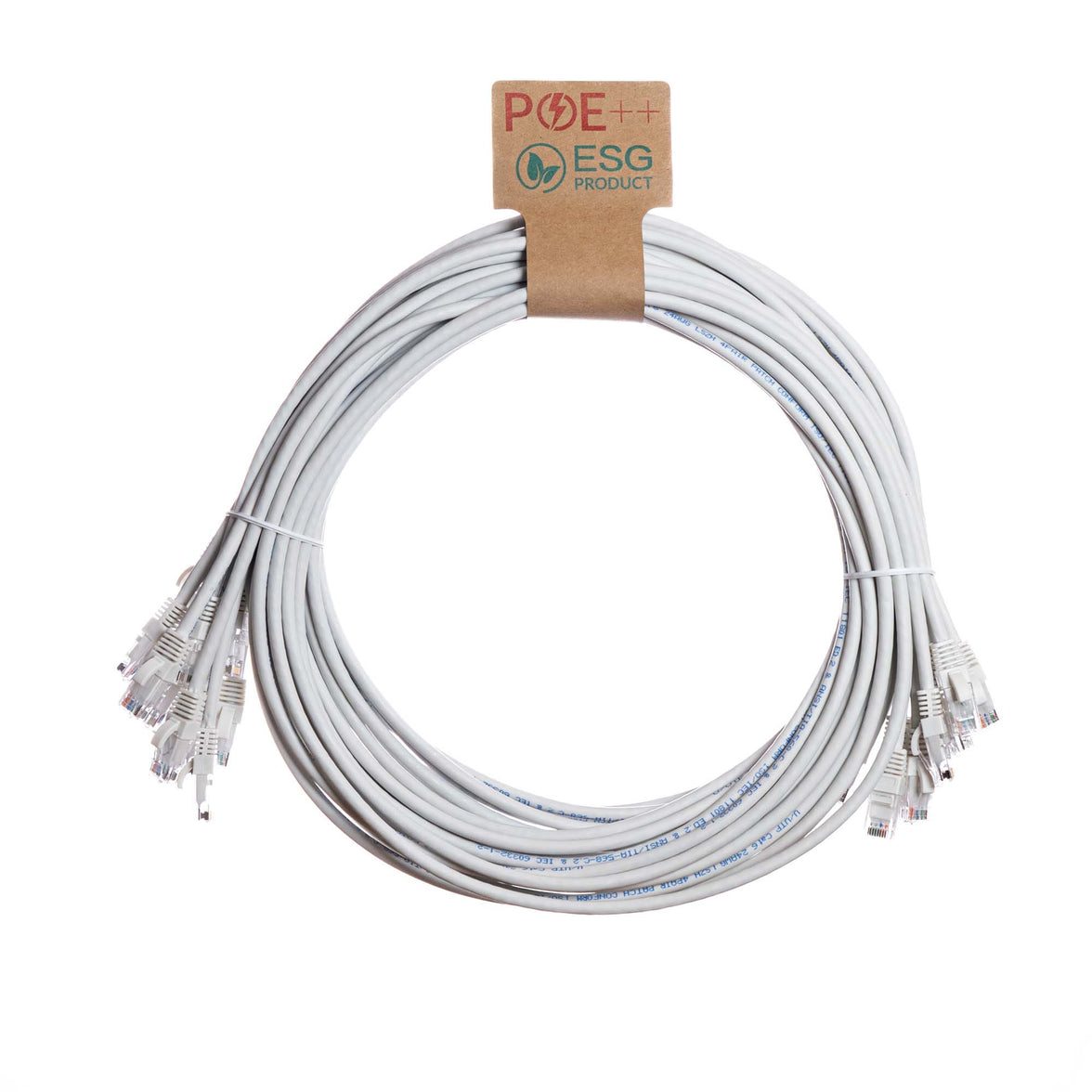 CNL 10PK 1.5M C6 Wh UTP Ls 24AWG SB