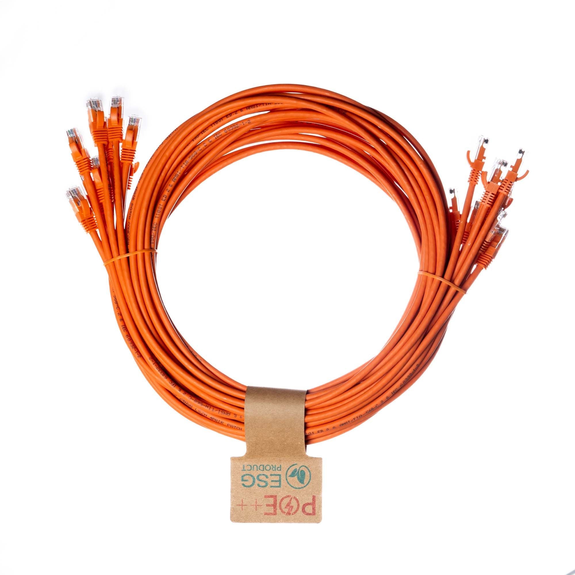 CNL 10PK 1M C6 Or UTP Ls 24AWG SB