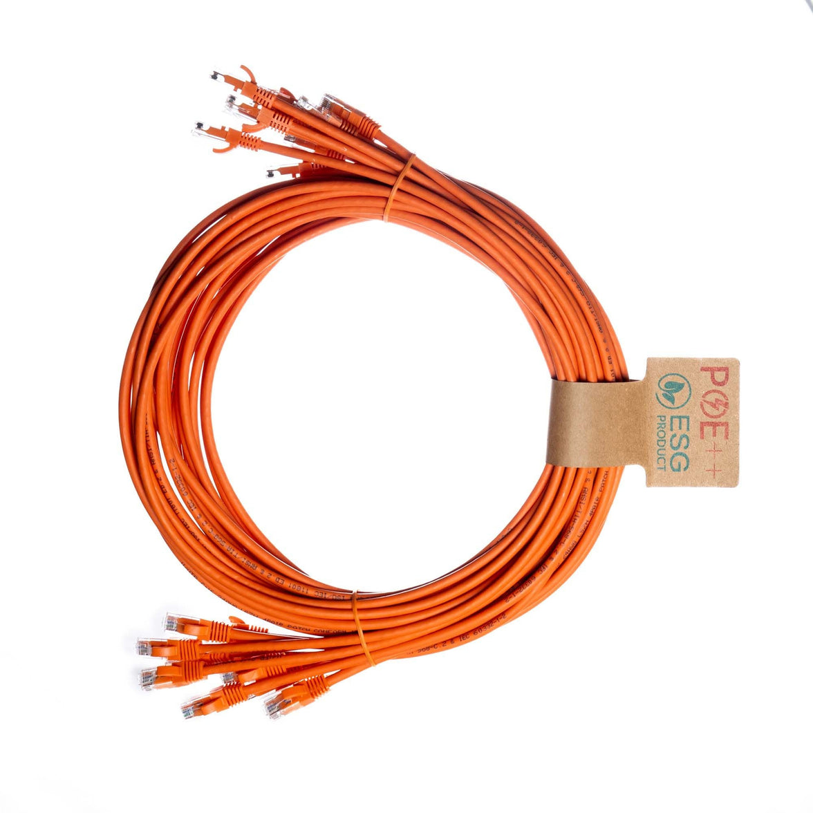 CNL 10PK 1M C6 Or UTP Ls 24AWG SB