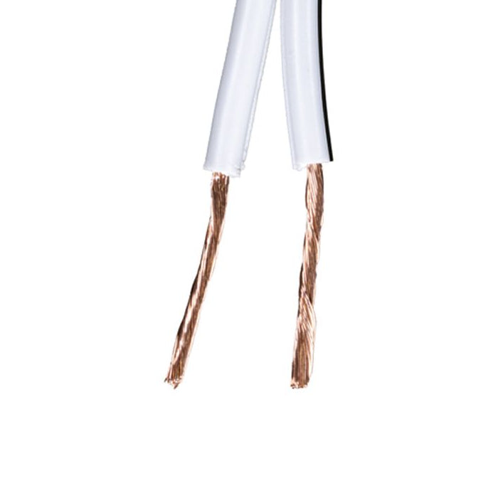 CNL 2C 1.5mm Spkr Cable PVC Wh 100m