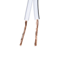 CNL 2C 1.5mm Spkr Cable PVC Wh 100m