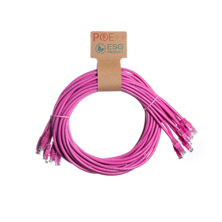 Cablenet 10PK 2M C6 Pk UTP PVC