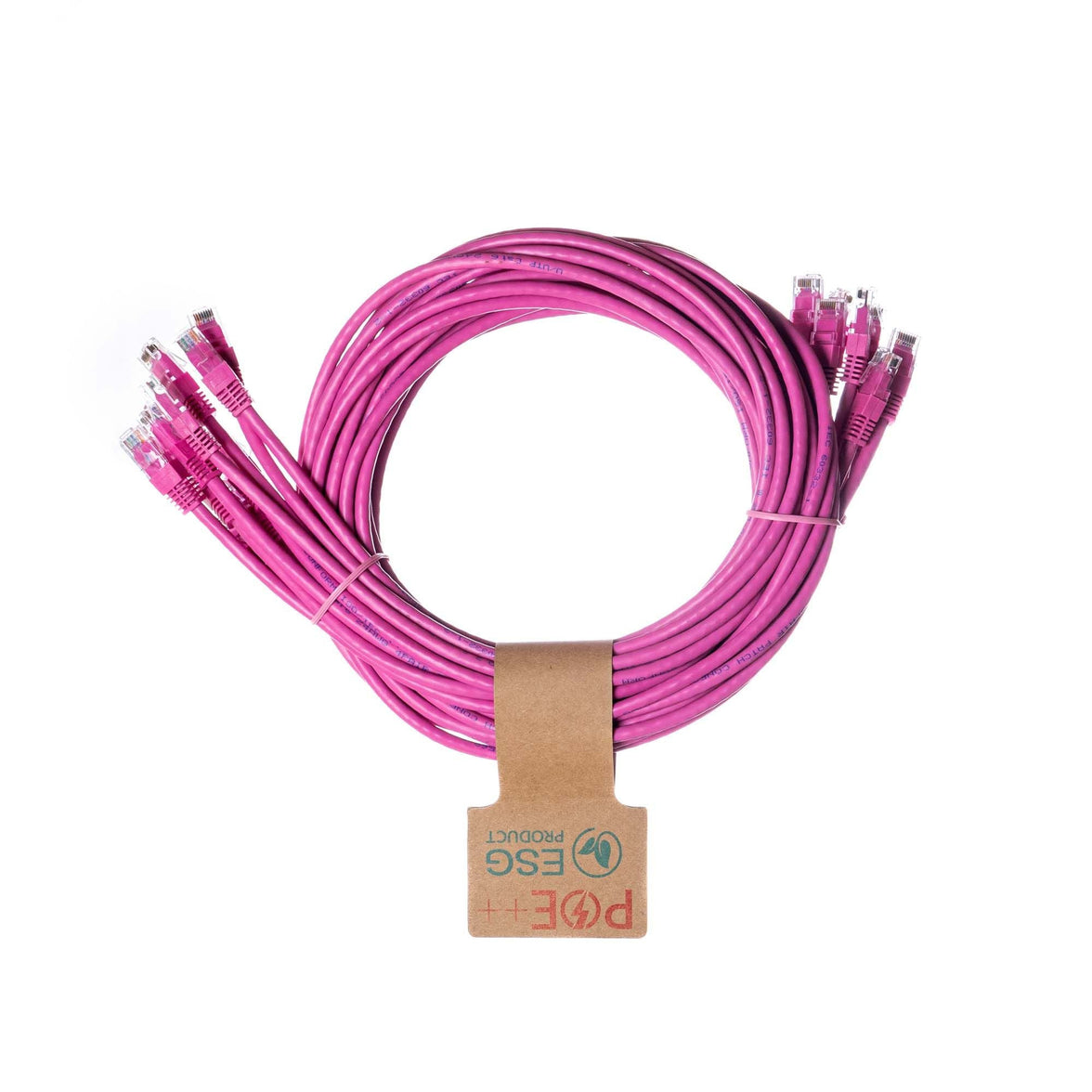 Cablenet 10PK 3M C6 Pk UTP PVC
