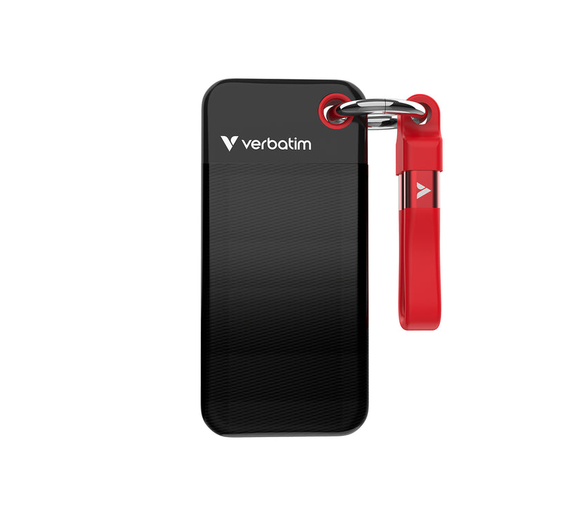 Verbatim Pocket SSD USB 3.2 G2 1TB Red