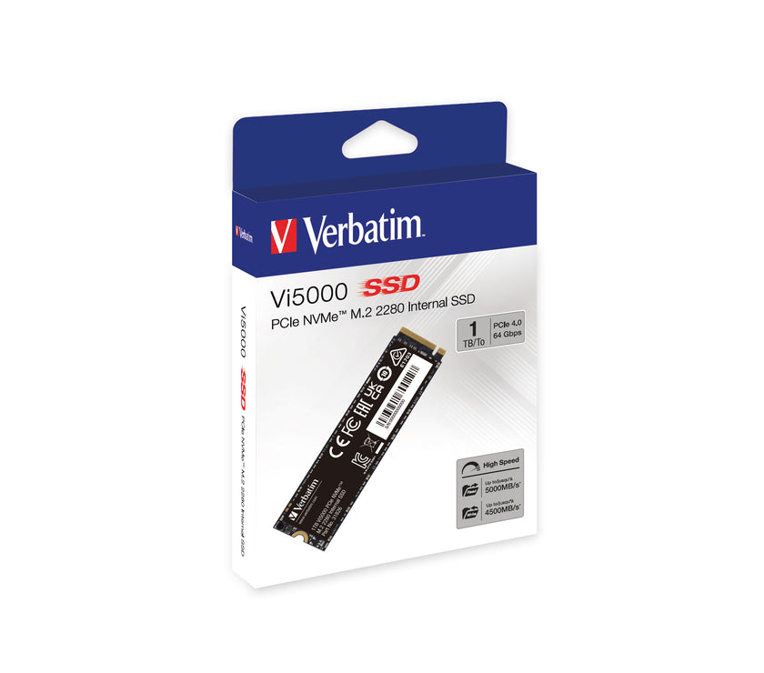Verbatim VI5000 PCIE4 NVME M.2 SSD 1TB