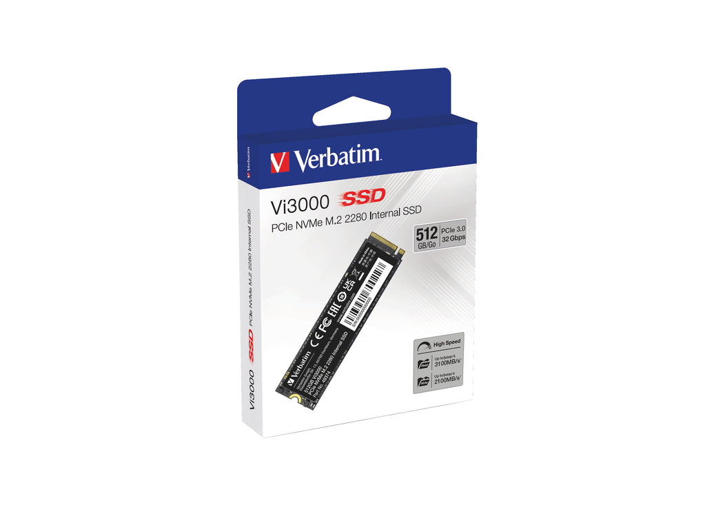Verbatim Vi3000 PCIe NVMe SSD 512GB