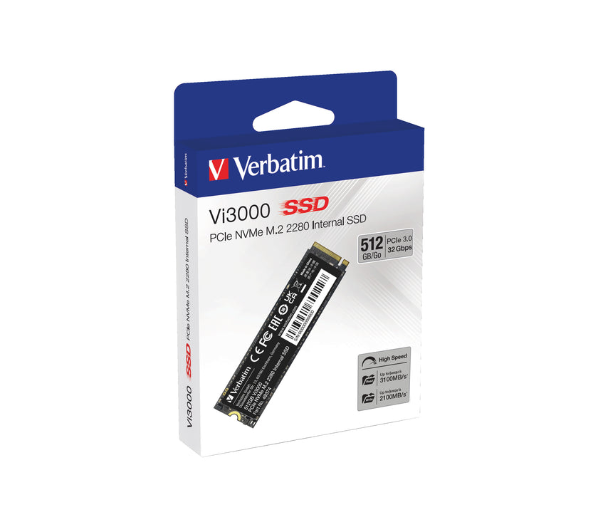 Verbatim Vi3000 PCIe NVMe SSD 512GB