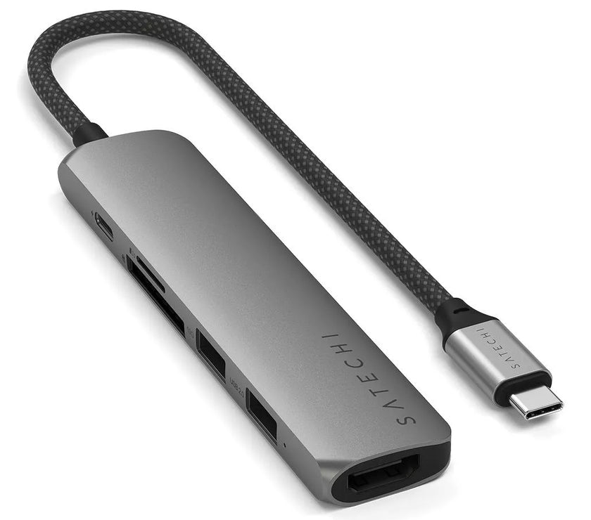 Satechi 6-in-1USB-C MultiportAdap SpGrey