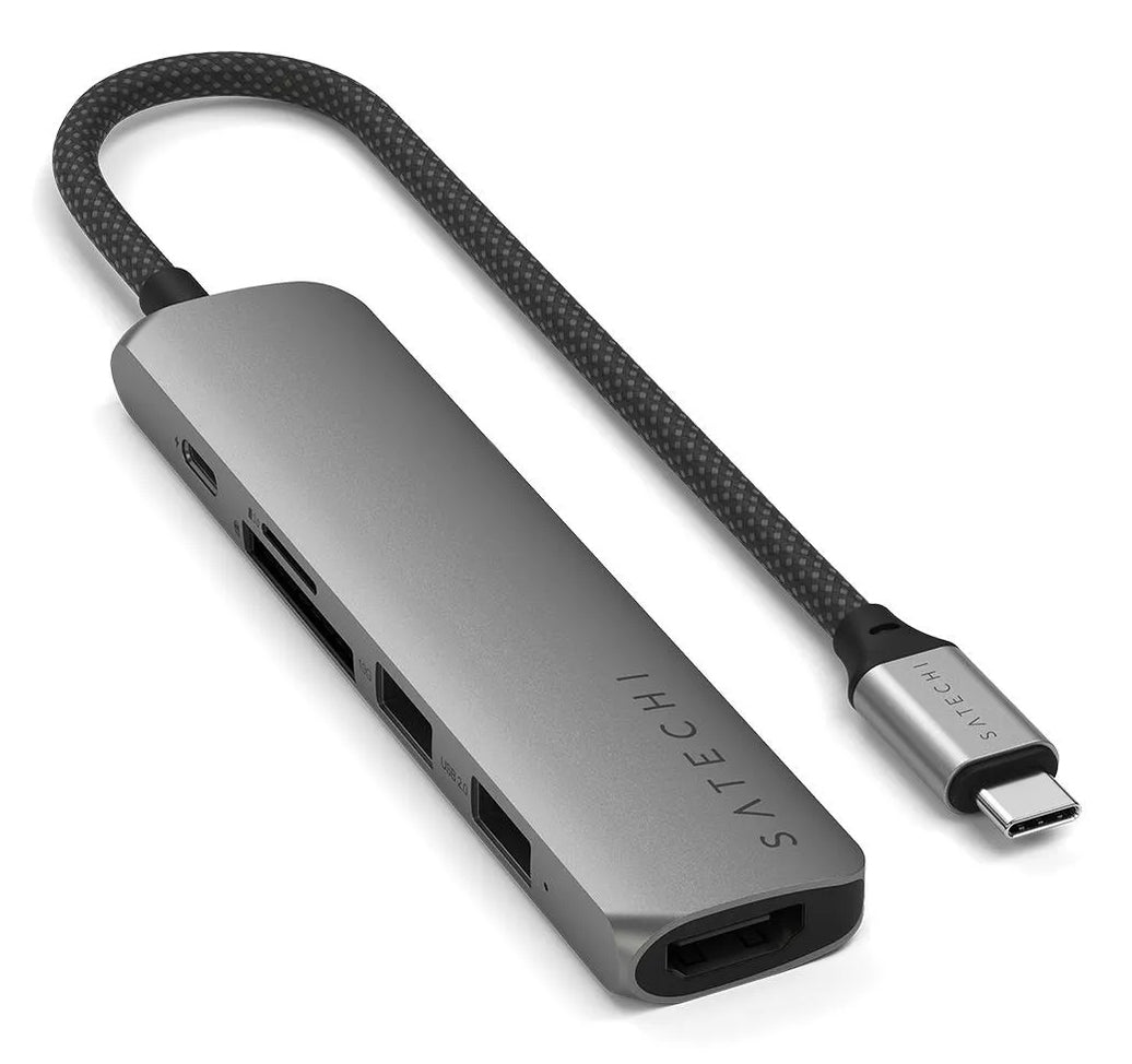 Satechi 6-in-1USB-C MultiportAdap SpGrey