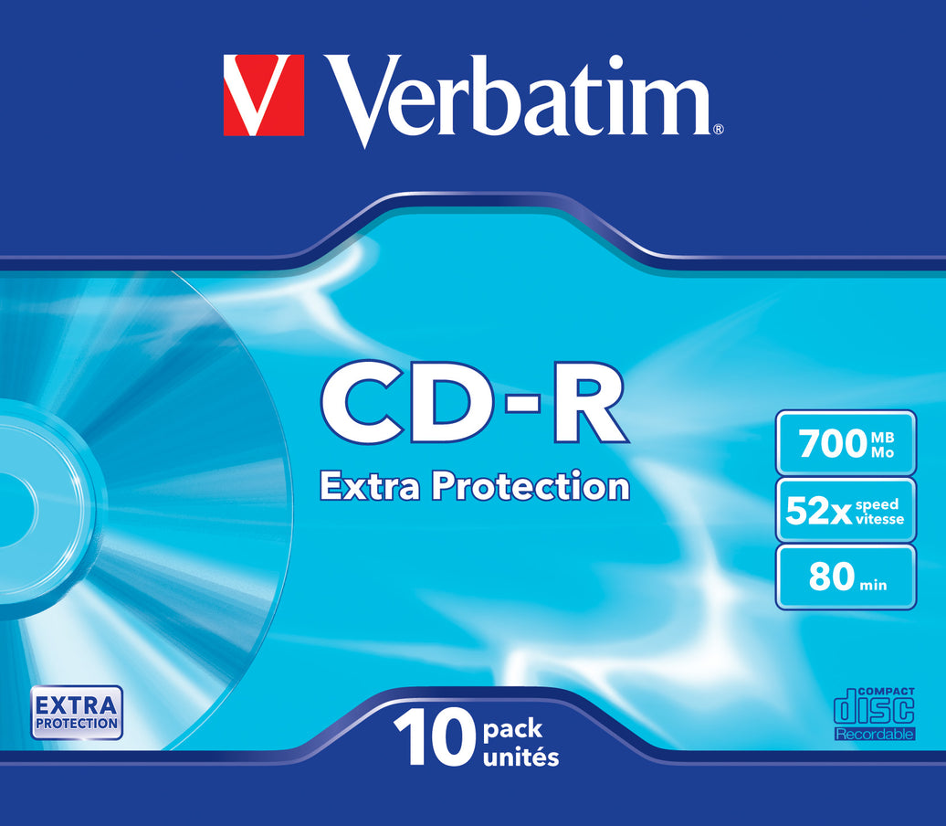 Verbatim CD-R 52x 700MB 10pk