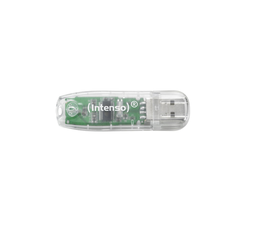 USB 2.0 Rainbow Line 32GB Trnspa