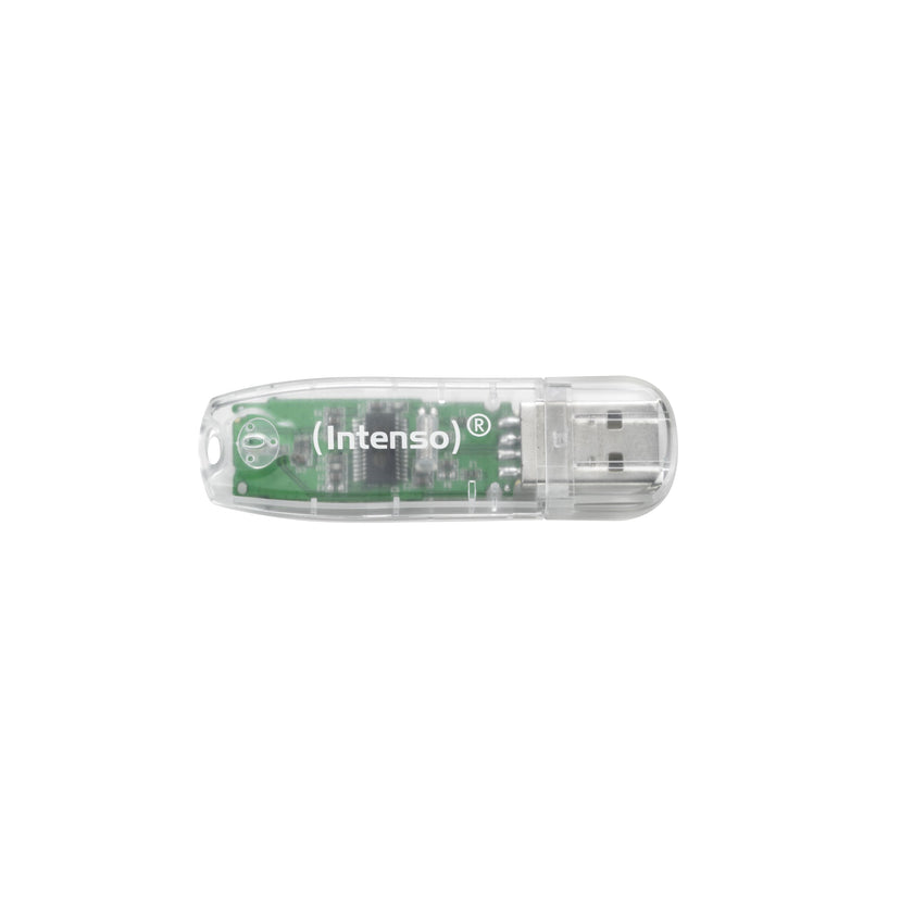 USB 2.0 Rainbow Line 32GB Trnspa