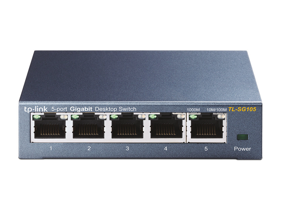 TP-Link 5 port Steel Gigabit Switch V5