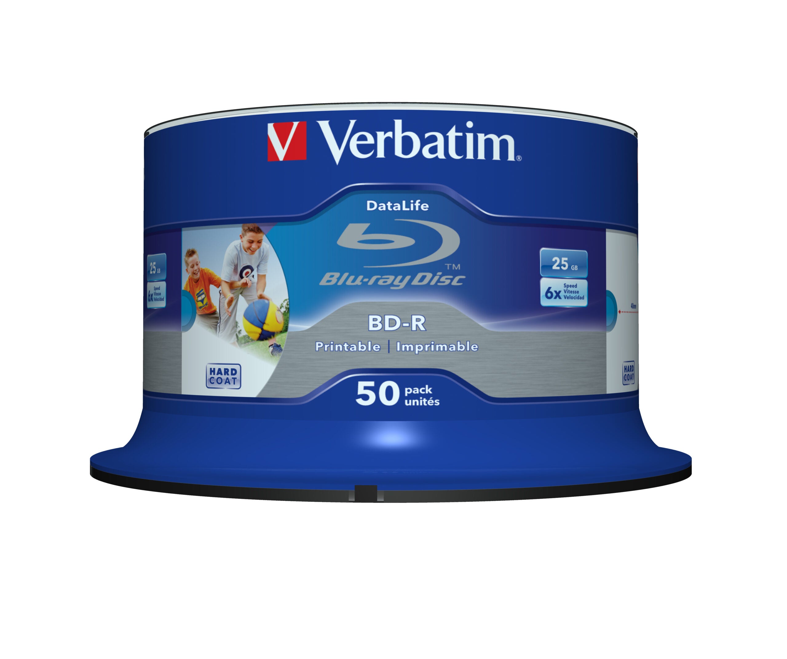 Verbatim BD-R 'Datalife' 25GB 6x 50pk