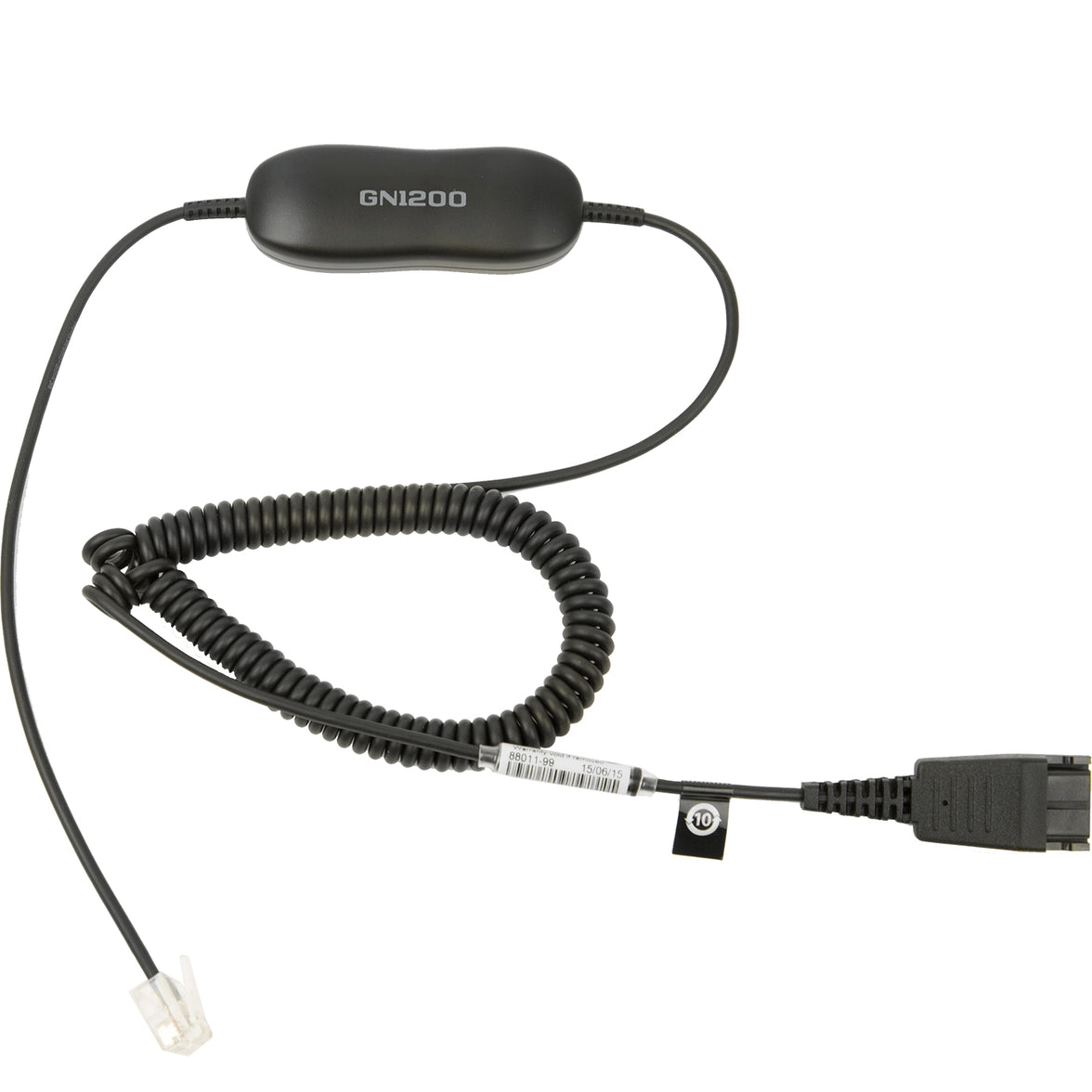 Jabra 1200 SMART Cord - Curly