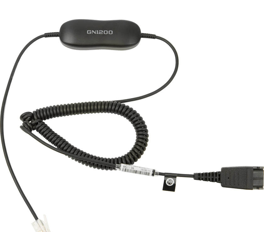 Jabra 1200 SMART Cord - Curly