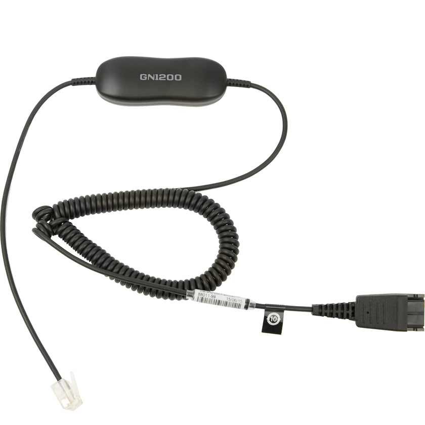 Jabra 1200 SMART Cord - Curly