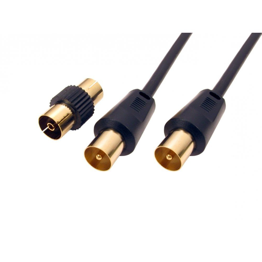 CDL 10m TV +Female Coupler - Black