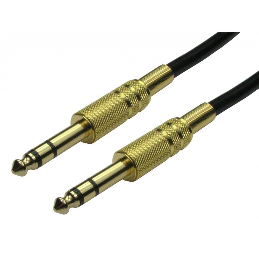 CDL 1m 6.35mm Male to Male Audio