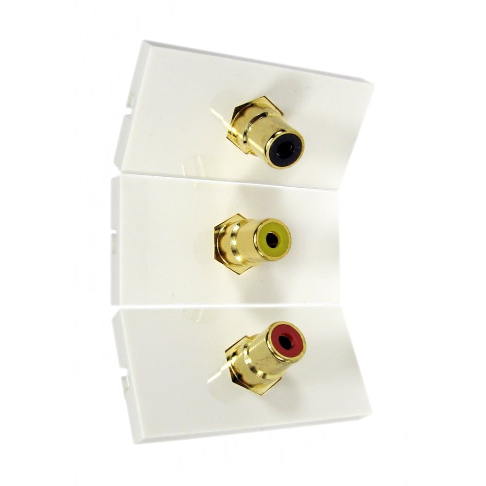 CDL 1x RCA (Black) Euromod-Coupler