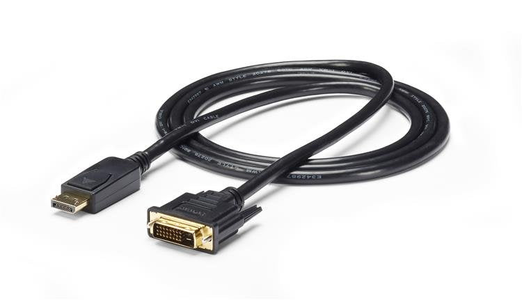 StarTech.com 6 ft DP to DVI Cable