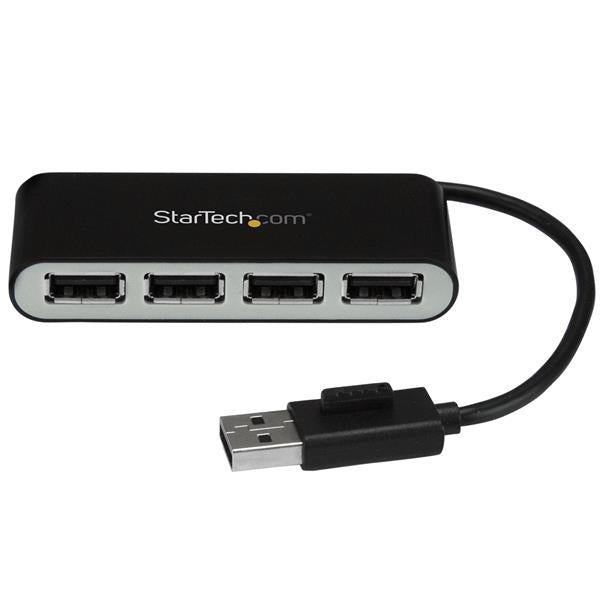 StarTech.com 4 Port Portable USB 2.0 Hub