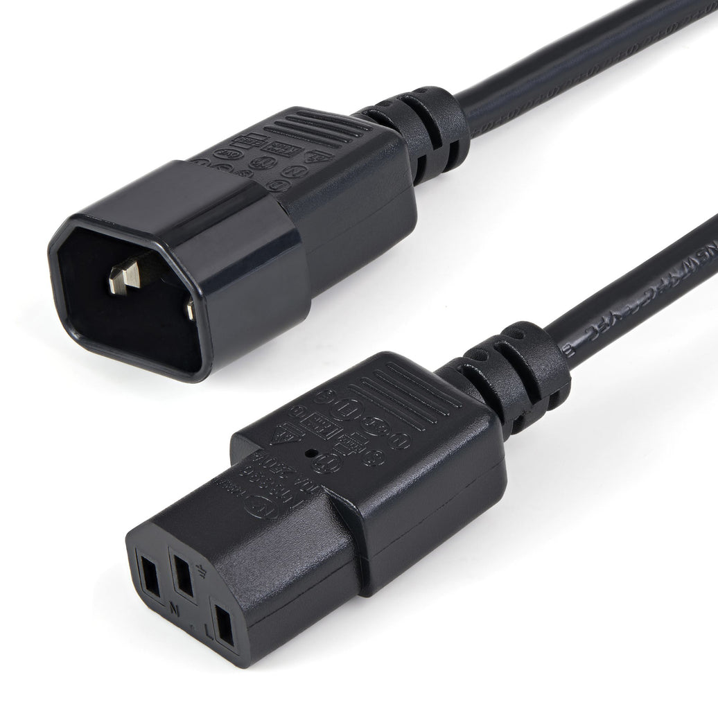 StarTech.com 1m C14 to C13 Power Cord