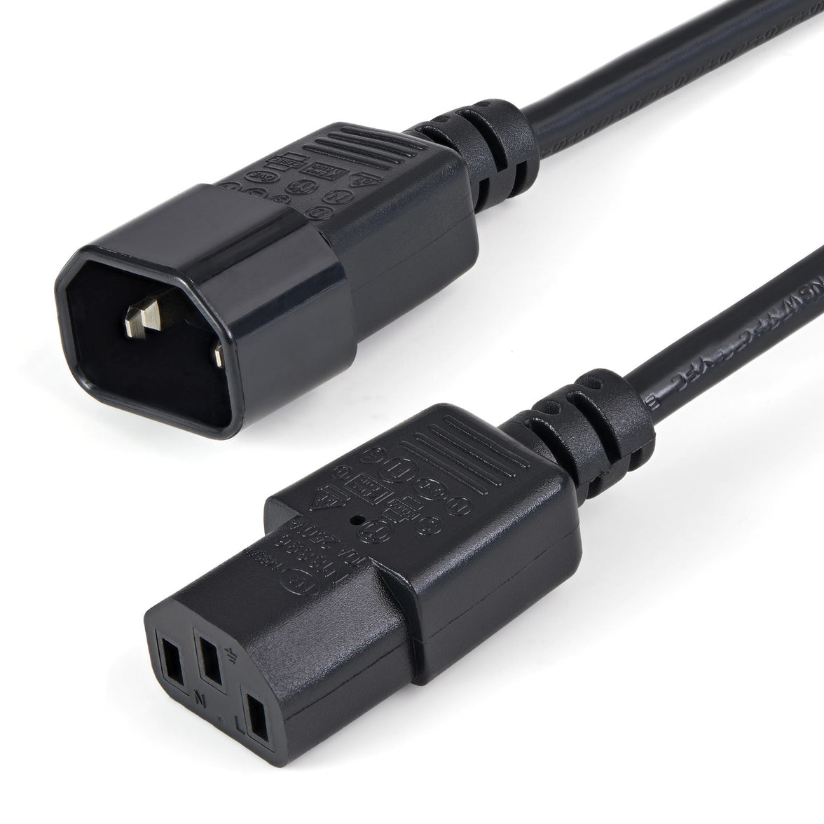 StarTech.com 1m C14 to C13 Power Cord