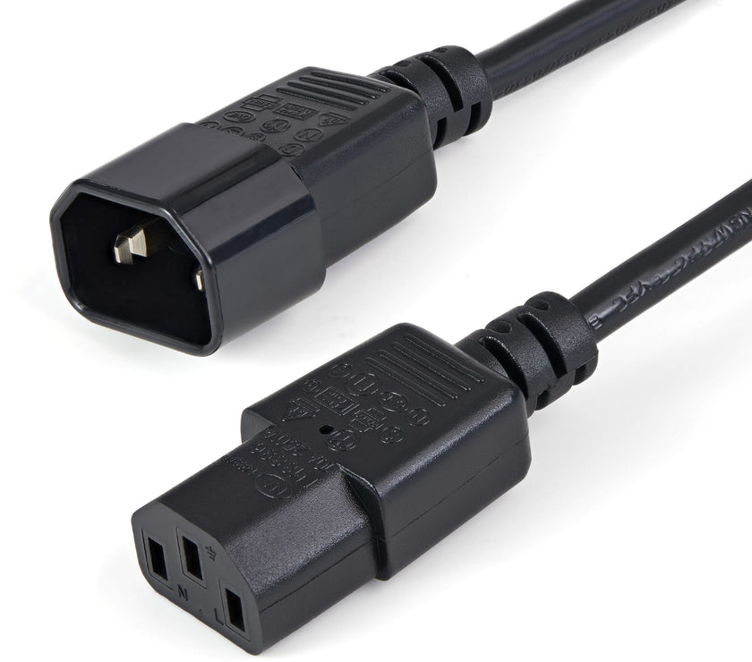 StarTech.com 1m C14 to C13 Power Cord
