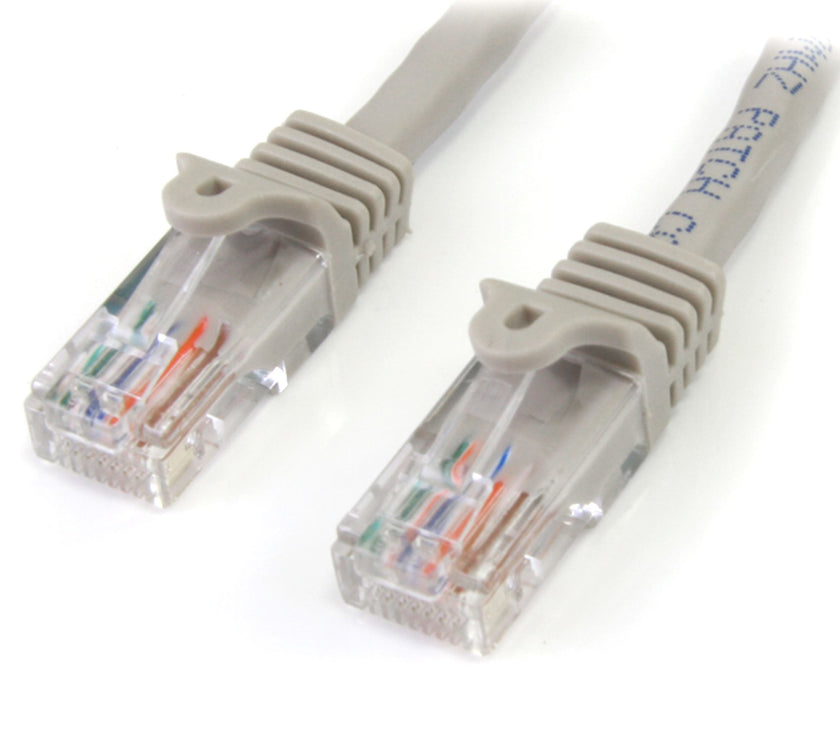 StarTech.com 3m Gray Cat 5e Patch Cable