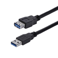 StarTech 1m Black USB 3 Extension Cable