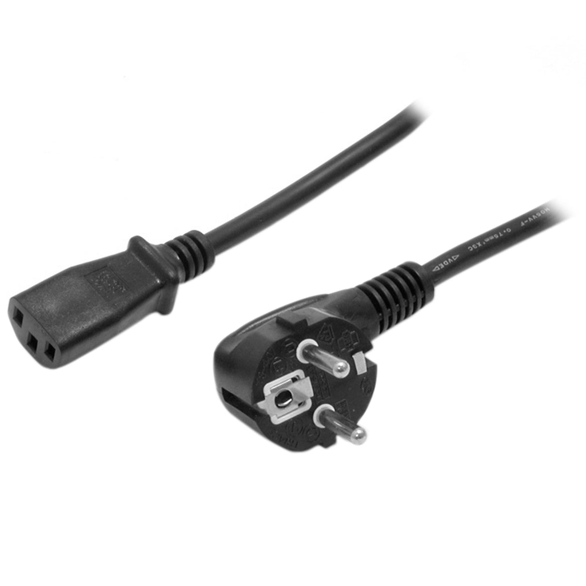StarTech.com 2 Prong European Power Cord