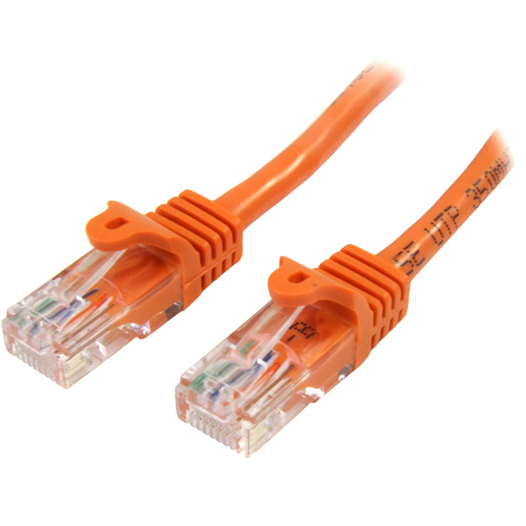 StarTech.com 1m Orange Cat5e Cbl
