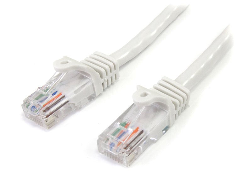 StarTech.com 3m White Cat 5e Patch Cable