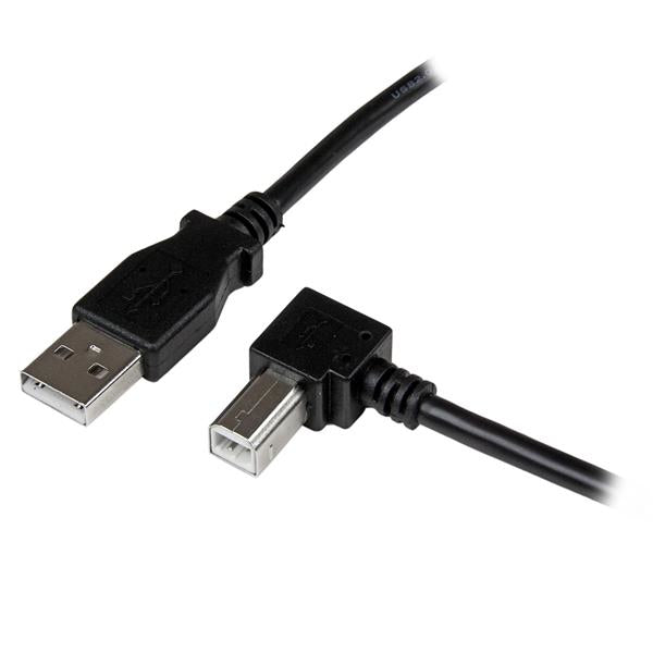 StarTech.com 2m Right Angle USB B Cable