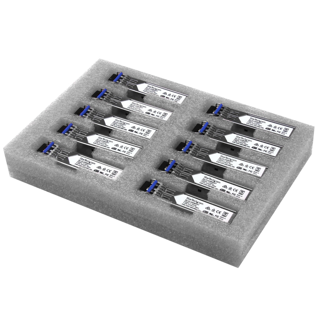 StarTech.com Gb Fiber SFP - 10 Pk