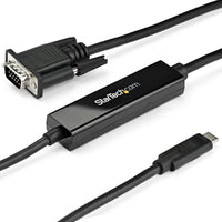 StarTech USB C to VGA Cable 1M Black