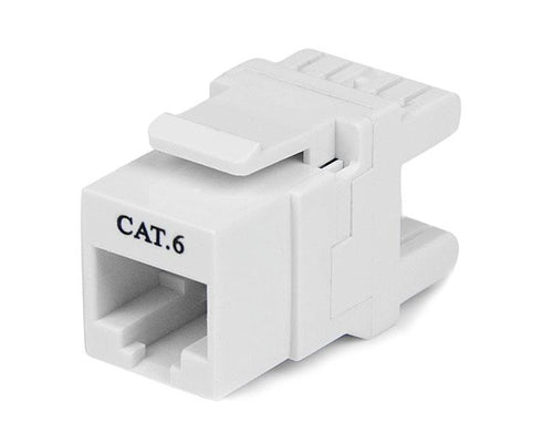 StarTech.com 180? Cat 6 Keystone Jack