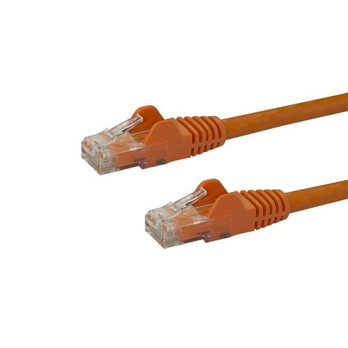 StarTech.com 0.5m Orange Cat6 Cbl