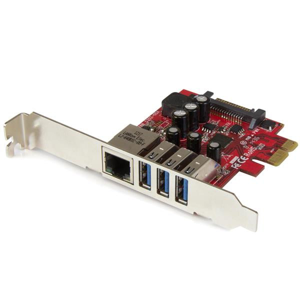 StarTech.com PCIe USB3 Card + GbE