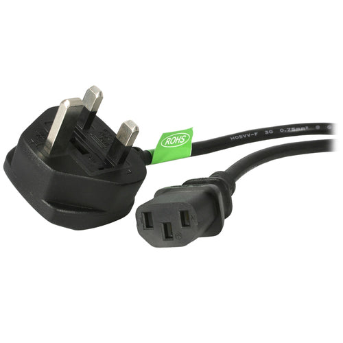 StarTech.com 6 ft UK Computer Power Cord