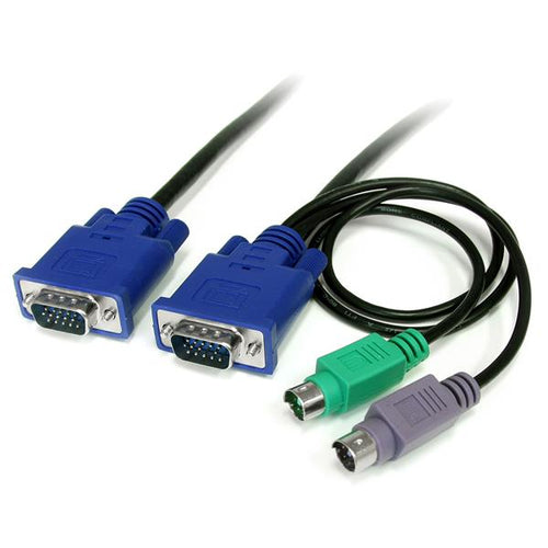 StarTech.com 6 ft 3-in-1 PS/2 KVM Cable