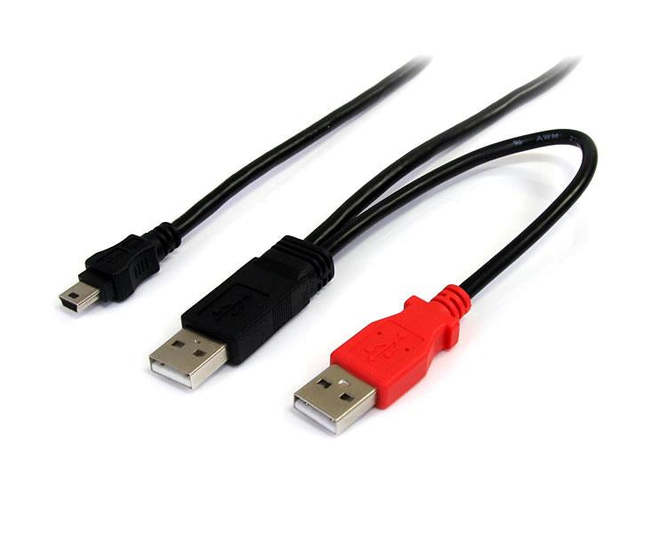 StarTech.com 6 ft USB Y Cable