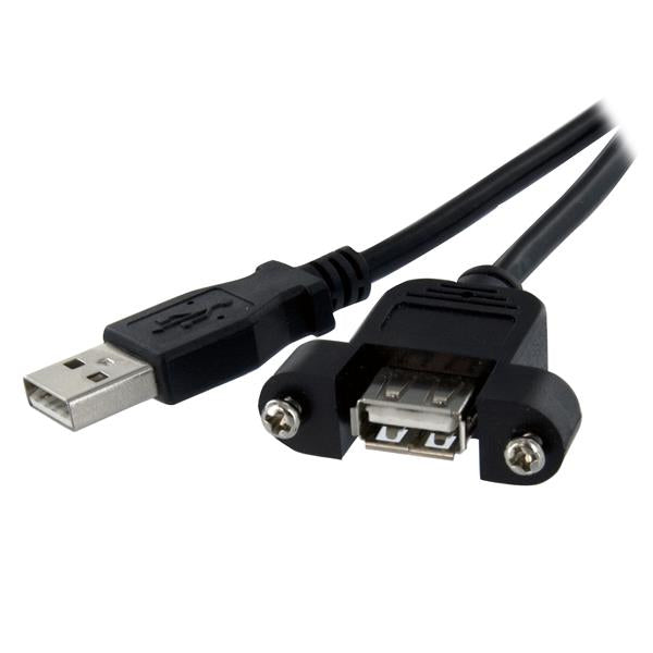 StarTech.com Panel Mount USB Cbl